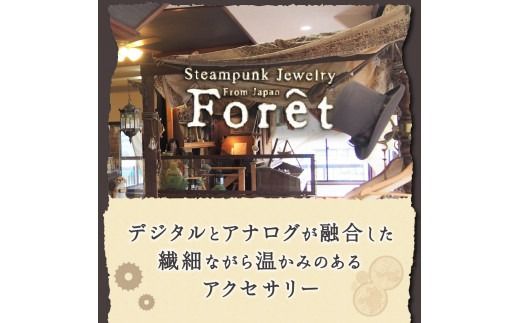 Steampunk スチームパンク 船舶ライト ピアス