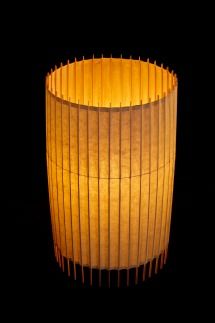 【日吉屋】自立式スタンド照明 和紙の色（白茶色） 261009_B-AF02VC11