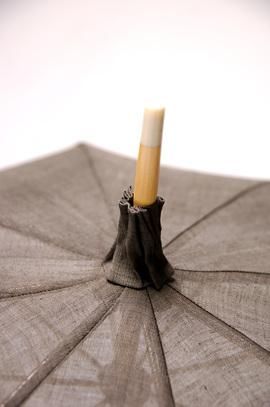 【日吉屋】ぱらそる(和風日傘) 輪とんぼ（グレー） 261009_B-AF05