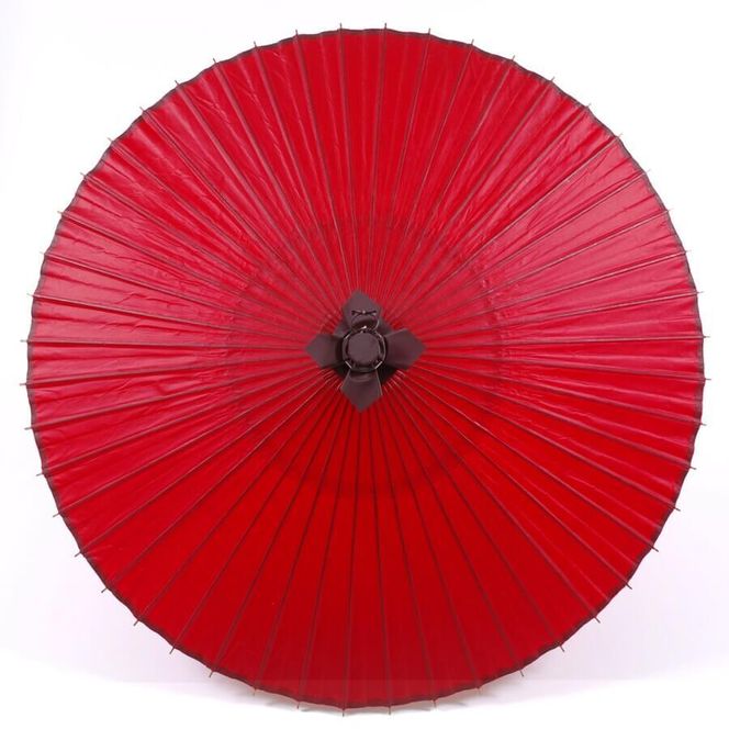 【日吉屋】特選番傘（赤） 261009_B-AF08