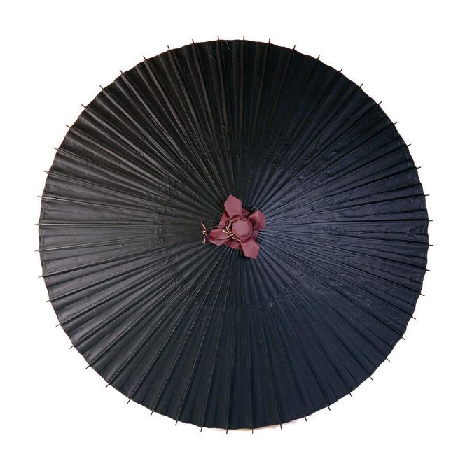 【日吉屋】特選番傘（黒） 名入れあり（タイプB・D・E) 261009_B-AF15