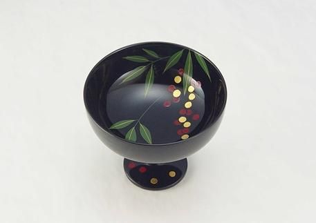 【象彦】十二ヶ月冷酒杯（南天・1月） 261009_B-AK10VC01