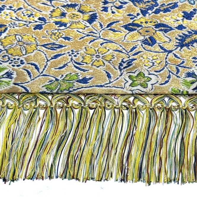 【龍村美術織物】早雲寺テーブルセンター（2号サイズ・金） 261009_B-AP26