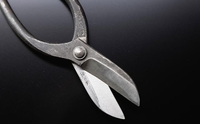 【金高刃物老舗】花鋏 黒打 穂長 青鋼（五寸五分） 261009_B-BA09