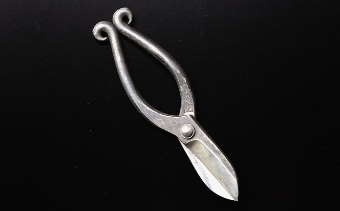 【金高刃物老舗】花鋏 黒打 穂長 青鋼（五寸五分） 261009_B-BA09