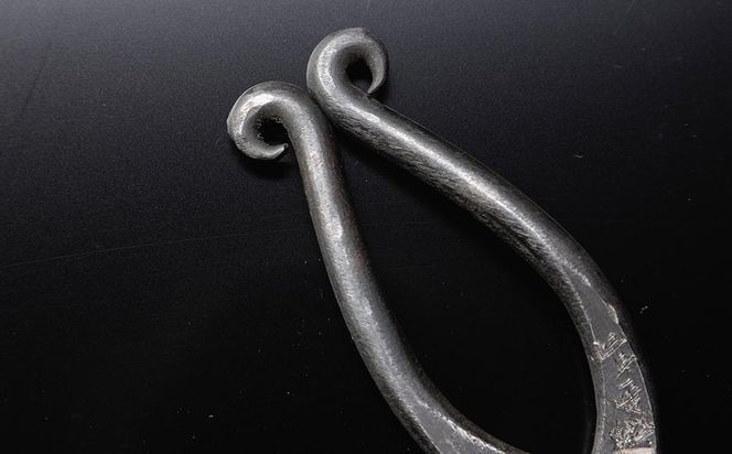 【金高刃物老舗】花鋏 黒打 穂長 青鋼（五寸五分） 261009_B-BA09