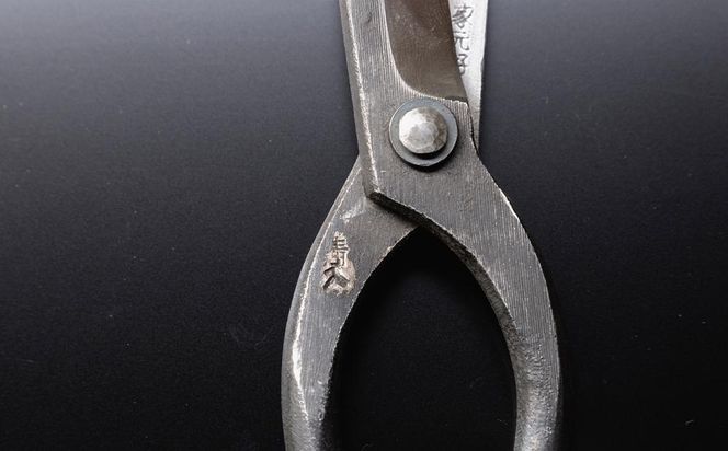 【金高刃物老舗】花鋏 黒打 穂長 青鋼（五寸五分） 261009_B-BA09