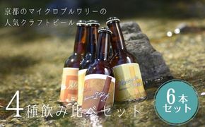 【ウッドミルブルワリー・京都】地ビール4種6本セット 261009_B-BF07