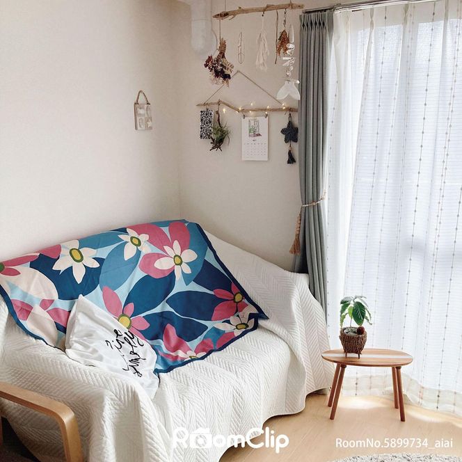 【三陽商事】シビラ大判ふろしき（マランタ／ライトブルー） 261009_B-BY59