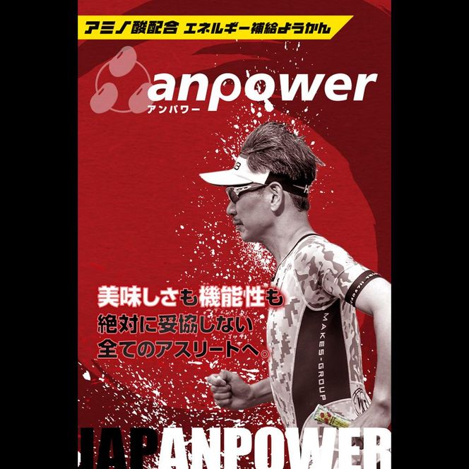 【鼓月】エネルギー補給羊羹 anpower 2箱（5本入×2） ［ スポーツ アミノ酸 補給食 ランニング トレーニング アウトドア　京都　お菓子］ 261009_B-FK88