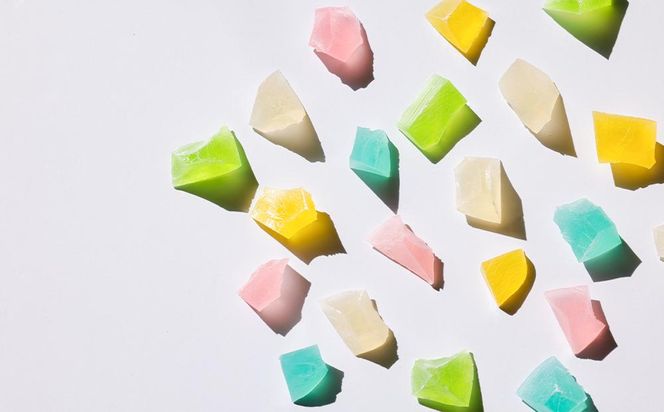 【京菓子司 都】京の琥珀糖　カラフルジュエリー（160g）［ 京都 琥珀糖 美しい和菓子 宝石 キラキラ かわいい 上品 人気 おすすめ 茶道 お茶菓子 京銘菓 お取り寄せ 通販 送料無料 ふるさと納税 ］ 261009_B-FN12