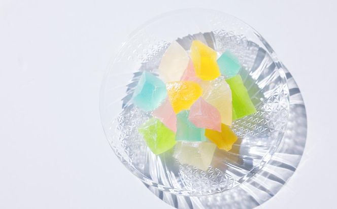 【京菓子司 都】京の琥珀糖　カラフルジュエリー（500g）［ 京都 琥珀糖 美しい和菓子 宝石 キラキラ かわいい 上品 人気 おすすめ 茶道 お茶菓子 京銘菓 お取り寄せ 通販 送料無料 ふるさと納税 ］ 261009_B-FN13