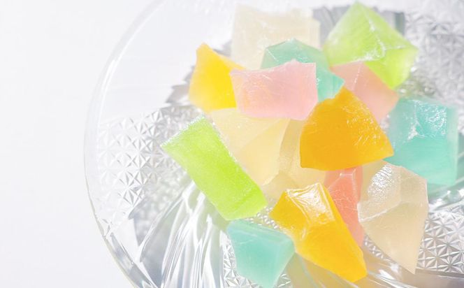 【京菓子司 都】京の琥珀糖　カラフルジュエリー（500g）［ 京都 琥珀糖 美しい和菓子 宝石 キラキラ かわいい 上品 人気 おすすめ 茶道 お茶菓子 京銘菓 お取り寄せ 通販 送料無料 ふるさと納税 ］ 261009_B-FN13