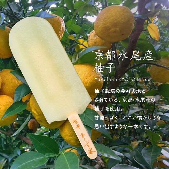 【京都・本くず氷】定番セット アイスキャンディー 7本入り［ 京都 アイス スイーツ お菓子 フルーツ 人気 おすすめ ギフト お取り寄せ 通販 送料無料 ふるさと納税 ］ 261009_B-GD07