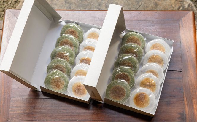 【葵家やきもち総本舗】上賀茂名物 やきもち(20個入り)｜京都 和菓子 スイーツ［ 京都 餅 あずき 人気 おすすめ おいしい グルメ お土産 ギフト お取り寄せ 通販 送料無料 ふるさと納税 ］ 261009_B-JX02