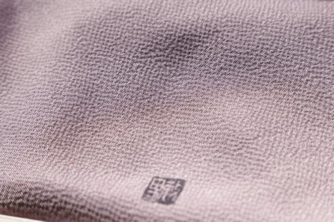 【宮井】正絹ふろしき　四季の色（淡口紫）二幅　桐箱入り 261009_B-KA05