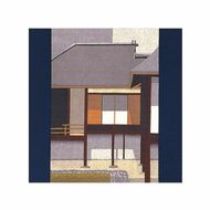 【宮井】綿の大判ふろしき　井堂雅夫「桂離宮」 261009_B-KA10