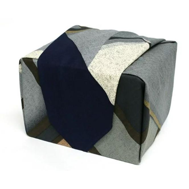 【宮井】綿の大判ふろしき　井堂雅夫「桂離宮」 261009_B-KA10