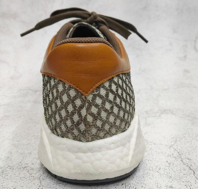 【ネーカーズ】【Tie a bond】西陣織スニーカー（キャメル）〈24cm〉 261009_B-KY19