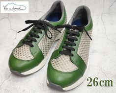 【ネーカーズ】【Tie a bond】西陣織スニーカー（緑）〈26cm〉 261009_B-KY24