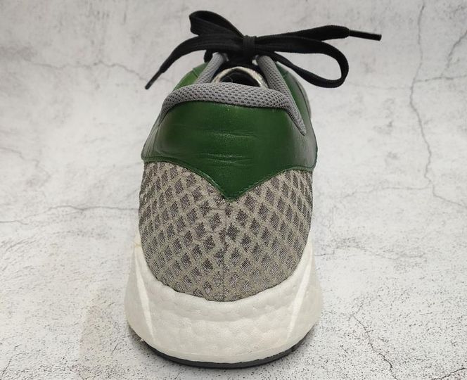 【ネーカーズ】【Tie a bond】西陣織スニーカー（緑）〈26.5cm〉 261009_B-KY25