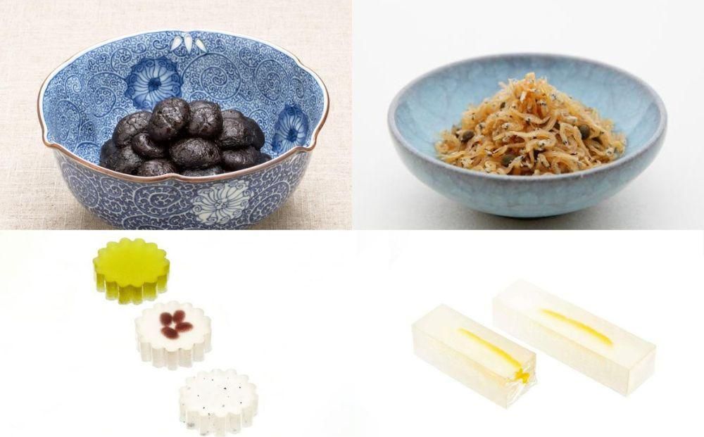 [永楽屋]和 なごみ 6品入(佃煮3種、琥珀糖3種) 261009