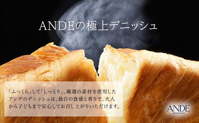 【ANDE】デニッシュ食パン プレーン 1.5斤サイズ ×3本セット 261009_B-ND06