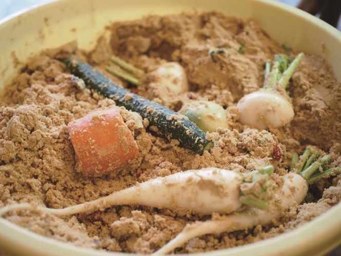 【発酵食堂カモシカ】国産無添加・熟成ぬか床セット 261009_B-QZ09