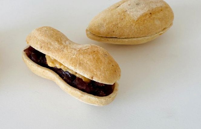 【種嘉商店】種実 落花生セット (たねみ ぴーなっつ）（手作り最中） 261009_B-RF01