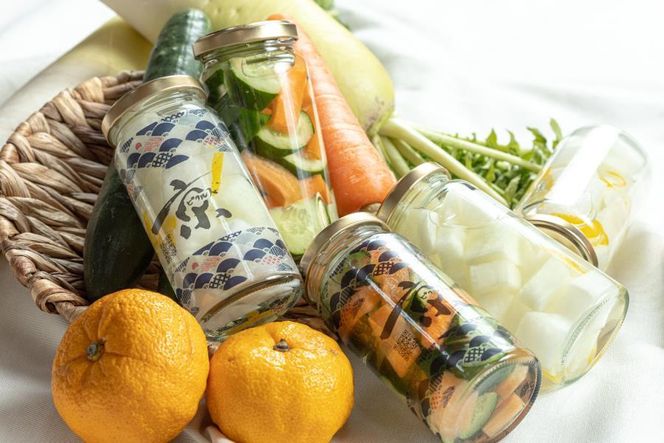 【randfarm】京ピクルス詰め合わせ　3本（和風味、ミニトマト、麹玉ねぎ） 261009_B-RL01