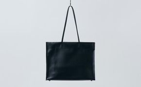 【KENTO HASHIGUCHI】ショッパーバッグ 横 ブラック（shopper bag 横 black） 261009_B-SJ04