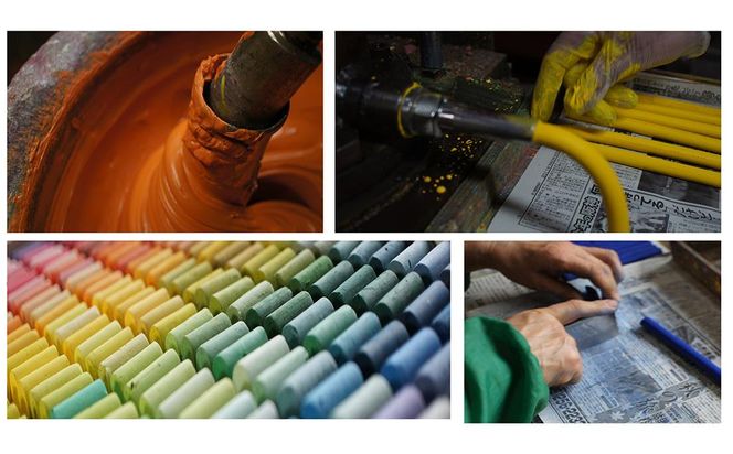 【王冠化学工業所】ゴンドラパステル36色セット（パステル紙付き）［ 京都 セット 伝統 和 ご当地 お取り寄せ 贈り物 家庭用 自宅用 贈答品 贈答用 お祝い 内祝い ギフト プレゼント おすすめ 人気 パステル アート 色 絵具 画材 絵画 アート 文具 ハンドメイド 手づくり 最高級 高級 ロングセラー ブランド メーカー 趣味 癒し セラピー 日本初 ドール 人形 歴史 受賞 ］ 261009_B-SK02