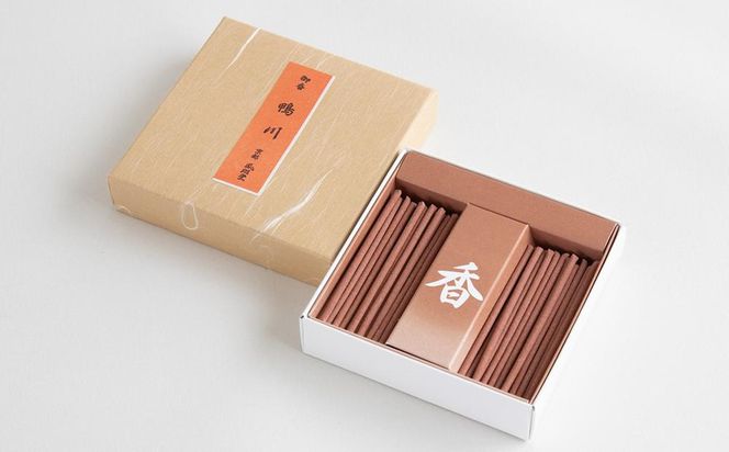 【宇野鳳翔堂】線香 鴨川（80本入り×5セット） 261009_B-SN01