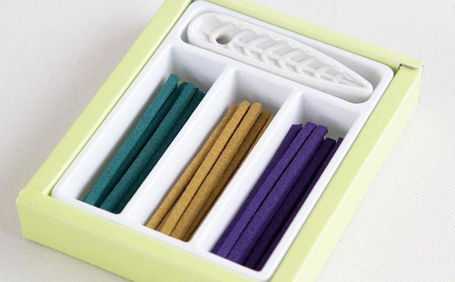 【宇野鳳翔堂】線香 花好（36本入り×5セット 線香立て付） 261009_B-SN02