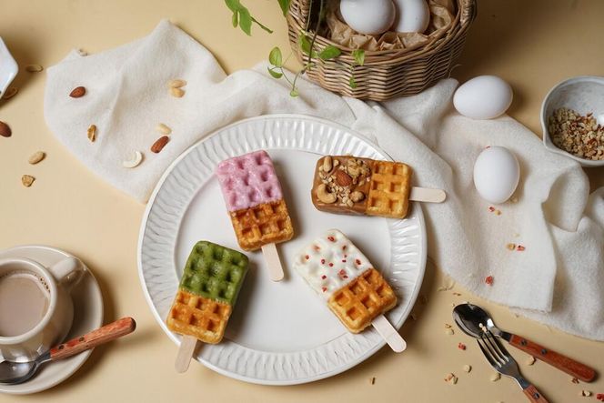 【kyocafe chacha】いろどり京ワッフルボックス４種セット 261009_B-TS01