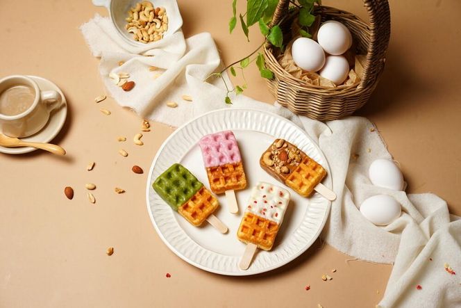 【kyocafe chacha】いろどり京ワッフルボックス４種セット 261009_B-TS01