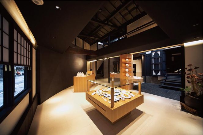 【然花抄院】室町本店 喫茶ペアご利用券 261009_B-TW01