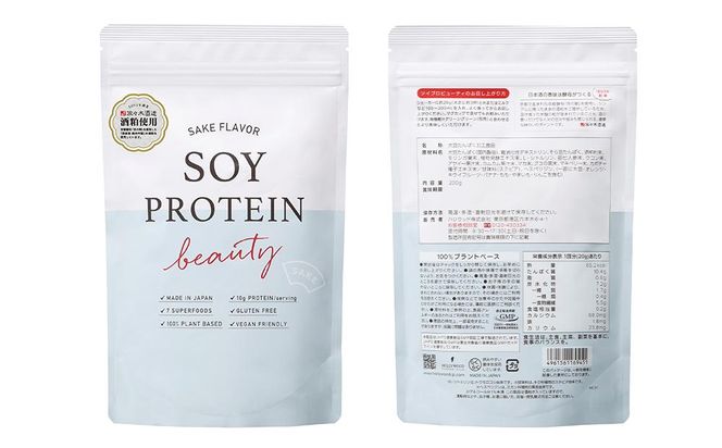 【ハリウッド×佐々木酒造】ソイプロビューティ SAKE（200g） 261009_B-UD01