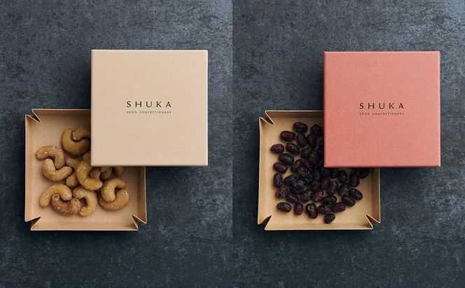 【SHUKA/種菓】種菓6箱セット［ 京都 種を愉しむ スイーツ 人気 おすすめ お菓子 菓子 ナッツ 定番 ネオ和菓子 甘納豆 豆 お取り寄せ 通販 送料無料 ふるさと納税 ］ 261009_B-UL01