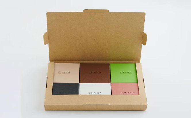 【SHUKA/種菓】種菓6箱セット［ 京都 種を愉しむ スイーツ 人気 おすすめ お菓子 菓子 ナッツ 定番 ネオ和菓子 甘納豆 豆 お取り寄せ 通販 送料無料 ふるさと納税 ］ 261009_B-UL01