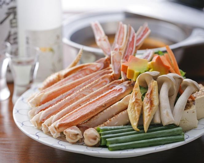 【山よし】「生」のかにすきセット 2人前 261009_B-UZ02