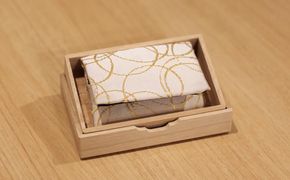 【sampai】リサイクル糸の西陣織名刺ケース 261009_B-VZ02