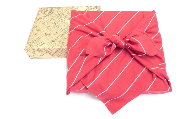 【伊勢源六たちばなや】きれいどころ 詰合せ 「京風呂敷・コトノワ レッド」 261009_B-WL03