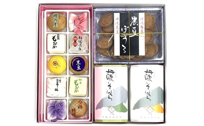 【伊勢源六たちばなや】きれいどころ 詰合せ 「京風呂敷・コトノワ レッド」 261009_B-WL03