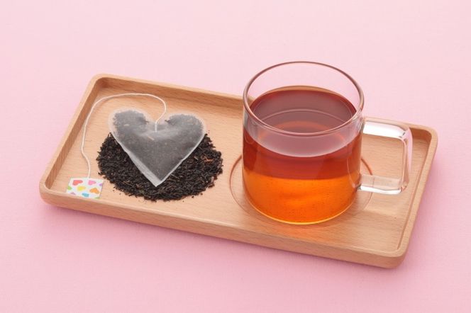 （キュンとなる／映える）5種のカラフルハートティーバッグ 3箱セット＜維孝館中学校とコラボ開発＞ 飲料類 お茶 ハート型 健康 美容 お茶セット ギフト カラーズティー 和紅茶 