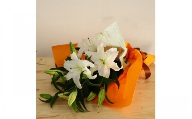 豪華なカサブランカの花束 142069_BN002