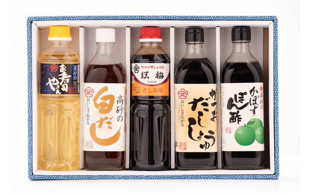 明治十年創業高砂醤油本店 贈って貰って喜ばれる調味料セット 322032