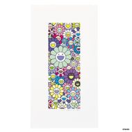 【ふるさと納税限定セット】版画「お花の短冊 川床で楽しむ夏の涼」シリアルNo.入り限定カード付き［ 京都 村上隆 カイカイキキ アーティスト 大人気 レア トレカ カード おしゃれ かわいい アート 現代美術 人気 おすすめ 通販 送料無料 ふるさと納税 ］ 261009_KA038