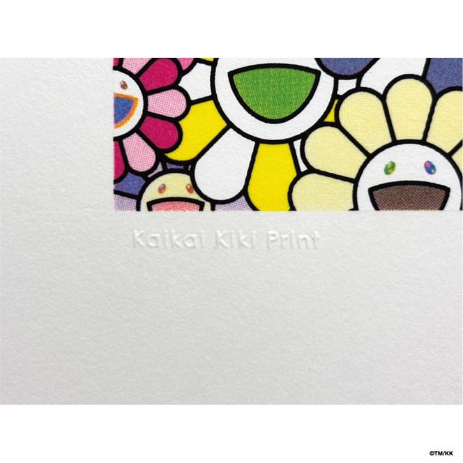 【ふるさと納税限定セット】版画「お花の短冊 川床で楽しむ夏の涼」シリアルNo.入り限定カード付き［ 京都 村上隆 カイカイキキ アーティスト 大人気 レア トレカ カード おしゃれ かわいい アート 現代美術 人気 おすすめ 通販 送料無料 ふるさと納税 ］ 261009_KA038