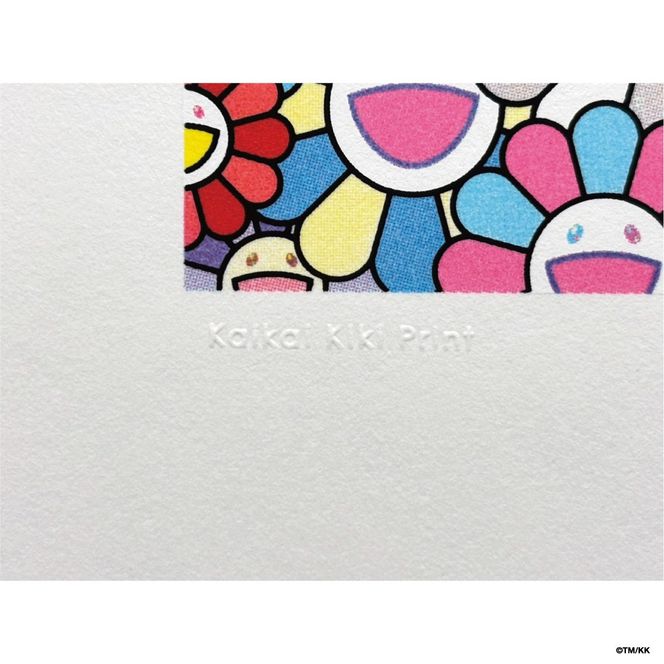 【ふるさと納税限定セット】版画「お花の短冊 ホタルの明かり」シリアルNo.入り限定カード付き［ 京都 村上隆 カイカイキキ アーティスト 大人気 レア トレカ カード おしゃれ かわいい アート 現代美術 人気 おすすめ 通販 送料無料 ふるさと納税 ］ 261009_KA039